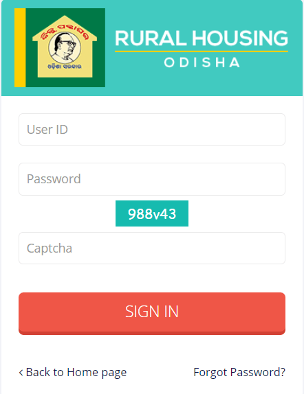 odisha biju pakka ghar login