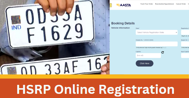 HSRP Online Registration 2023