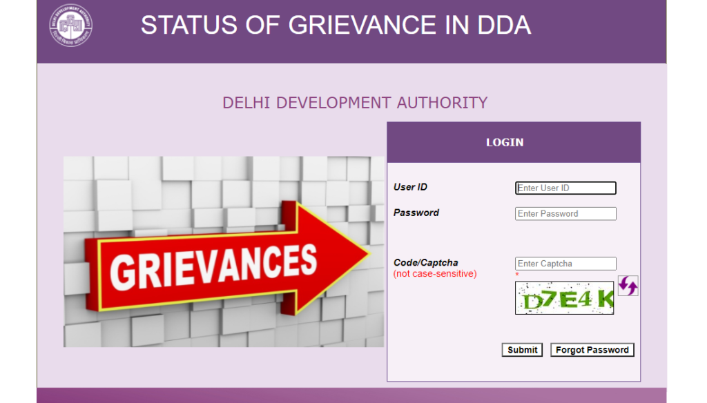 Grievance Status