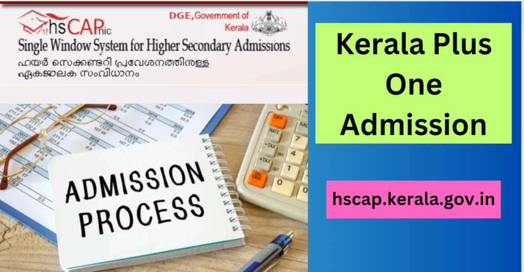 Kerala Plus One Admission