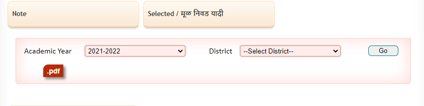 Maharashtra RTE Admission 